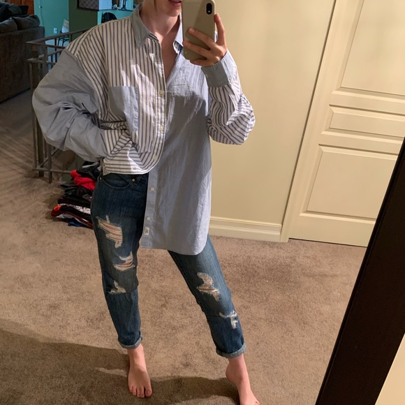 Ripped boyfriend jeans - Picture 4 of 5